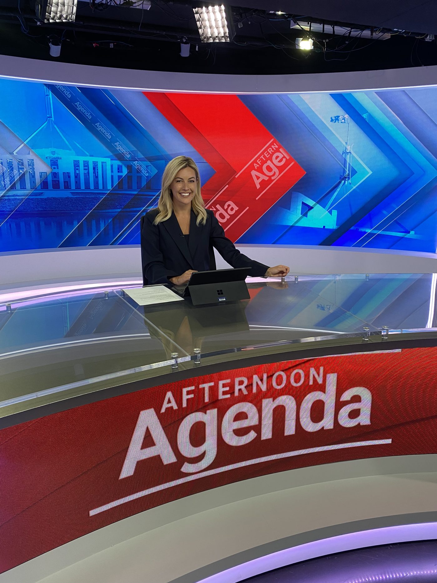 Gabriella Power presenting Afternoon Agenda