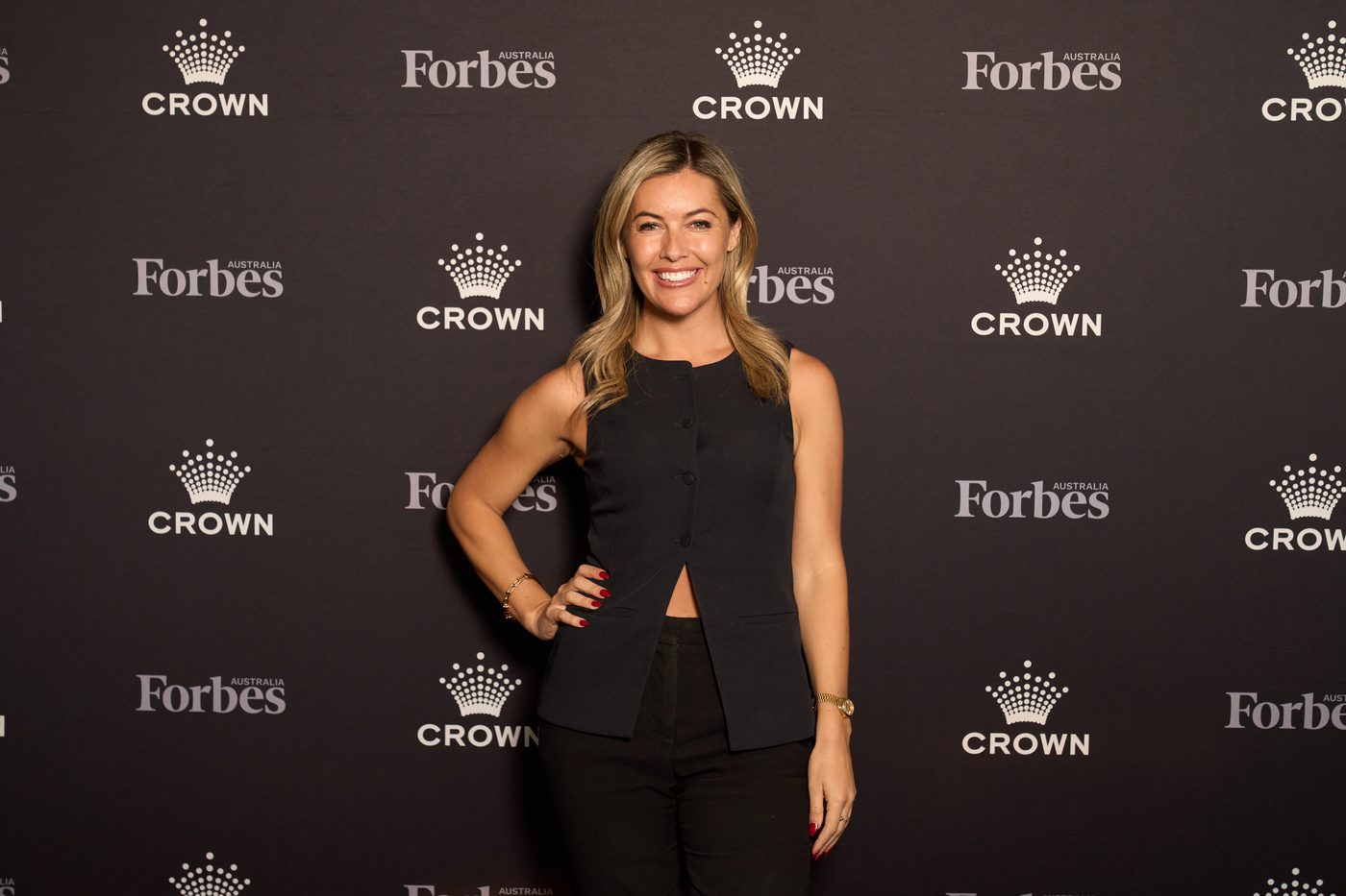 Gabriella Power at a Forbes Australia event